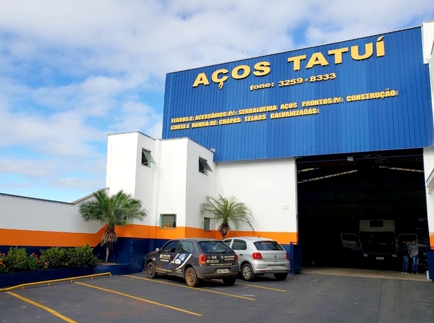 Fachada Aços Tatuí