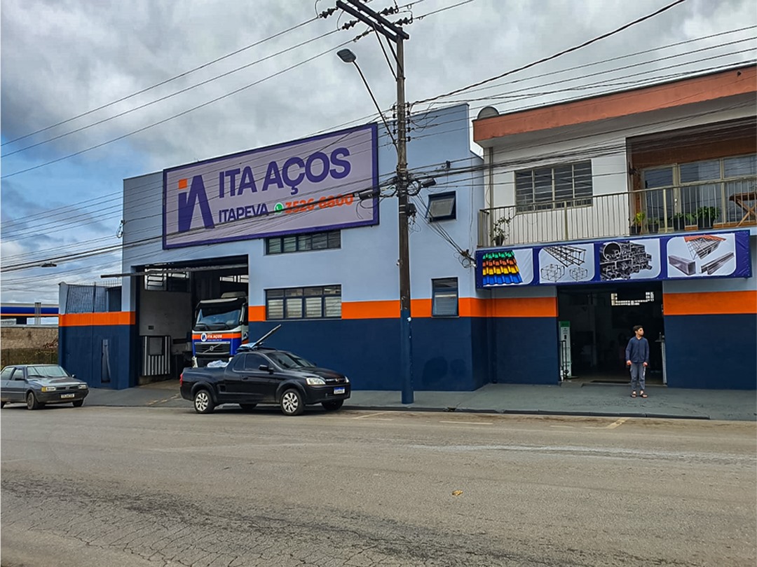 Fachada Aços Itapeva